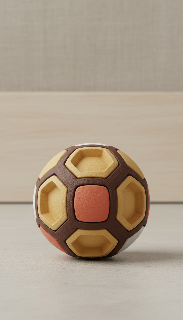 Durable Rubber Puzzle Ball